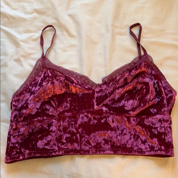 Suede velvet bralette! - Picture 1 of 3